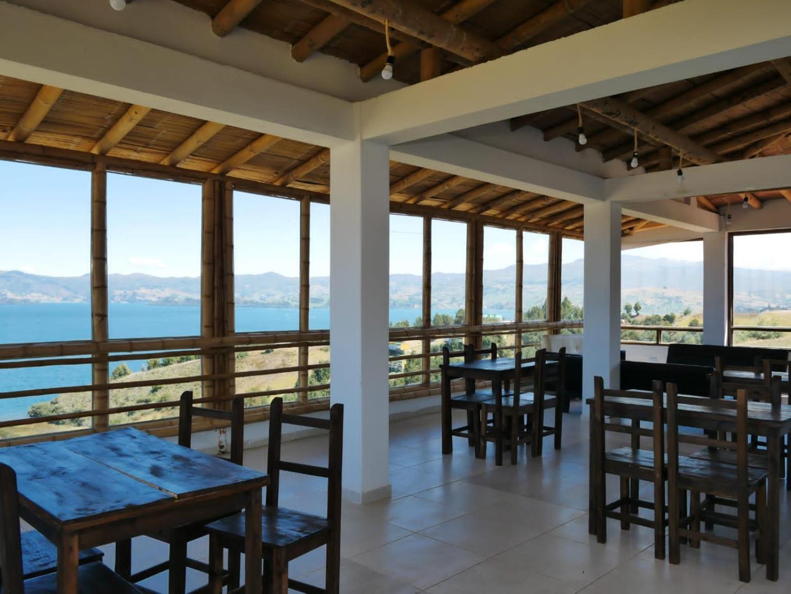 Hotel Tota Eliseo Playa Blanca Lago De Tota Buitenkant foto