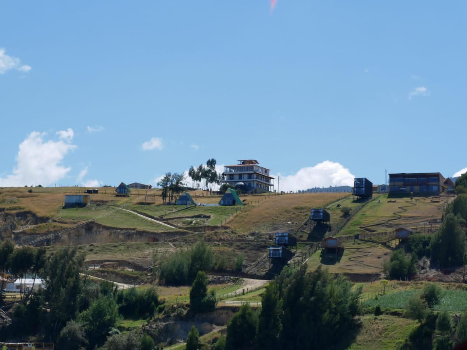 Hotel Tota Eliseo Playa Blanca Lago De Tota Buitenkant foto