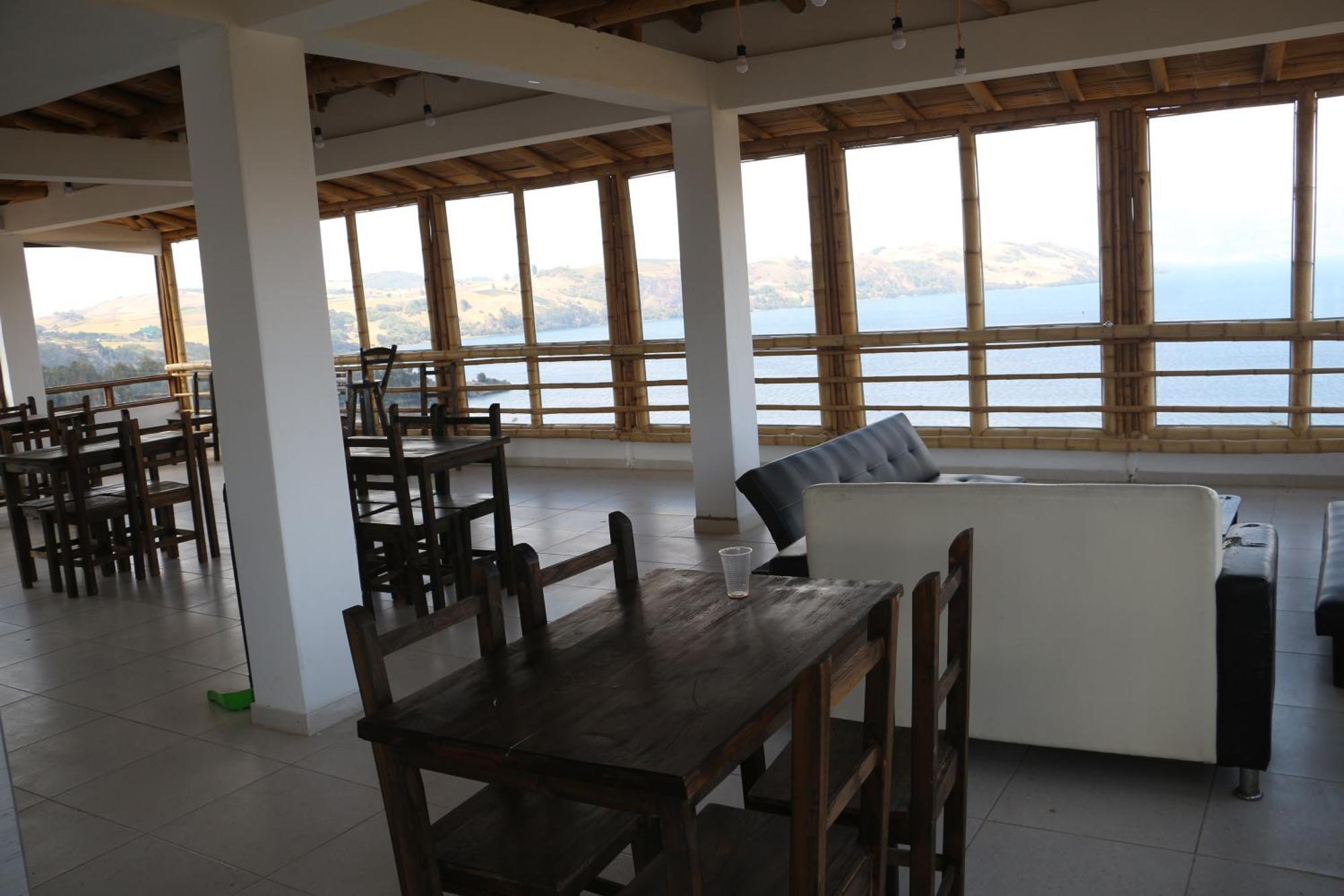 Hotel Tota Eliseo Playa Blanca Lago De Tota Buitenkant foto